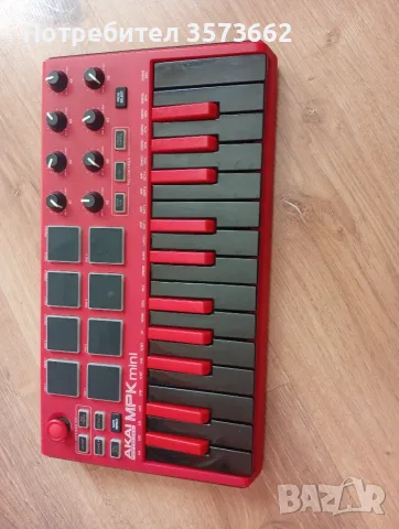 Akai mpk mini usb, снимка 5 - Синтезатори - 55295991