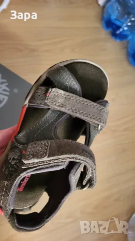 нови кожени сандали Timberland, 26ти номер, снимка 5 - Детски сандали и чехли - 55481036