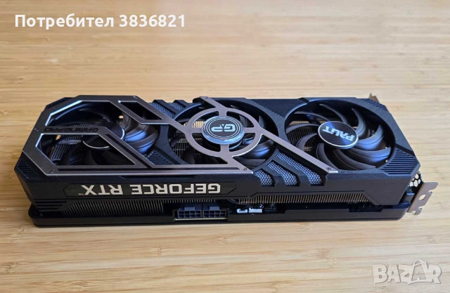 Запазена Palit RTX 3070 GamingPro x 8Gb, снимка 2 - Видеокарти - 54633727