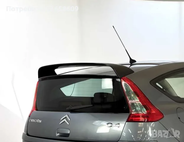 Спойлер Citroen C4 Купе VTS VTR Ситроен Ц4 Цитроен Крило Лип, снимка 4 - Части - 55682190