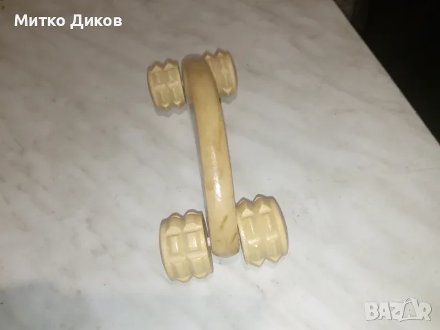 Чесалка с масажор. 2 в 1 дълга дървена ръчичка за чесане втори масажор, снимка 7 - Аксесоари за кухня - 43328144