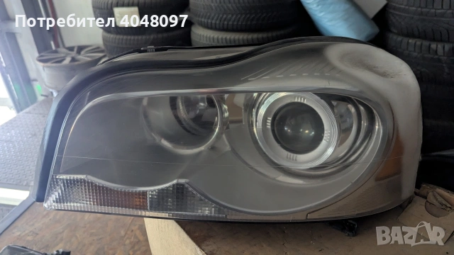 volvo xc90 ляв фар разтопено стъкло цена 50 евро 