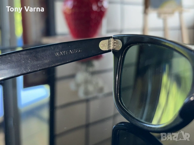Слънчеви Очила Ray Ban Wayfarer Made in USA, снимка 2 - Слънчеви и диоптрични очила - 55111863