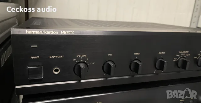 Harman Kardon HK6200 – Класически Hi-Fi стерео усилвател – 120 €, снимка 4 - Ресийвъри, усилватели, смесителни пултове - 55499929