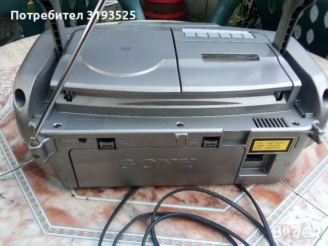 Музикална уредба SONY CFD-V27L, снимка 3 - Аудиосистеми - 54805524