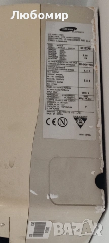 Продавам изгодно употребяван климатик SAMSUNG SC12ZAB / SC12ZABX, снимка 2 - Климатици - 55206248