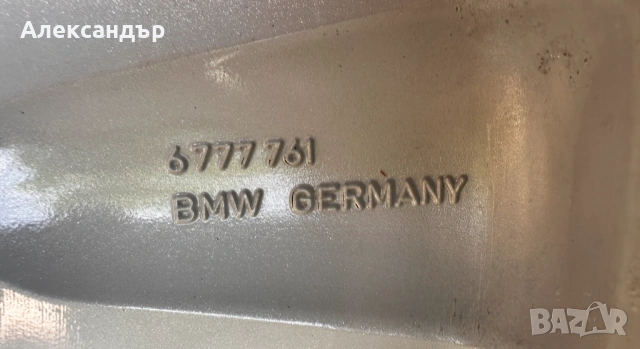 Оригинални джанти BMW 18 цола style 246 E60xdrive F25 F25 E46 F20, снимка 10 - Гуми и джанти - 54804513