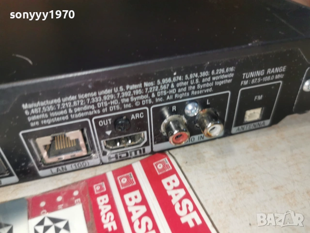 SONY BDV-E6100 BLUETOOTH BLU-RAY RECEIVER 2006262000L4, снимка 7 - Ресийвъри, усилватели, смесителни пултове - 54982142