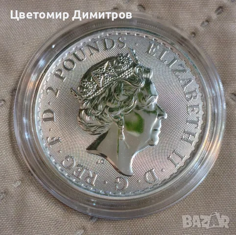 Инвестиционни сребърни монети Виенска филхармония, Британия, Кругеранд, Кенгуру , снимка 2 - Нумизматика и бонистика - 55406033