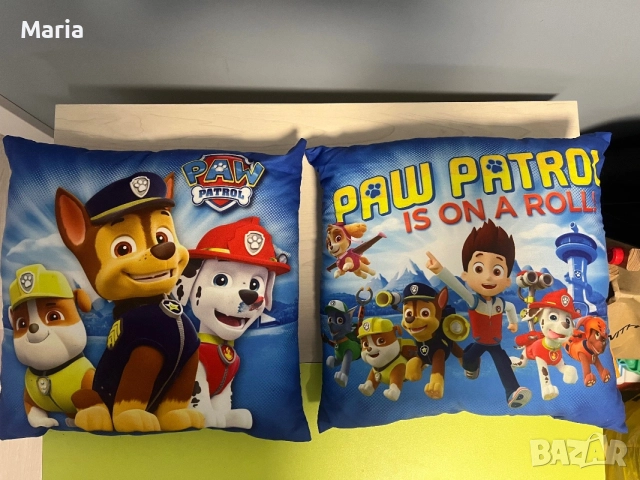 Два броя детски възглавнички Пес патрул-Paw Patrol
