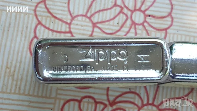 Бензинова запалка ZIPPO, снимка 4 - Антикварни и старинни предмети - 55623303