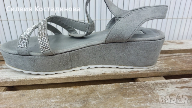 Дамски сандали Tom Tailor 37, снимка 5 - Сандали - 54237946