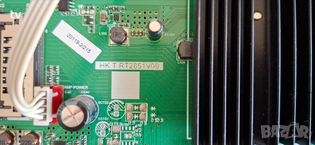 Arielli LED-65S214T2UHD на части - HK.T.RT2851V09 / ER5565 REV:1.0 / C-PCB_HV650QUB, снимка 8 - Части и Платки - 55122197