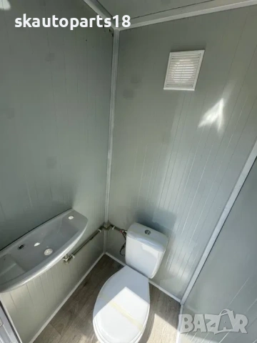 Мобилна тоалетна WC преместваема с моноблок мивка и ел. Инаталация, снимка 4 - Индустриална техника - 54379993