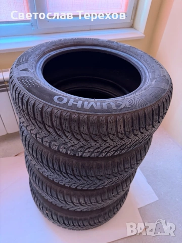 Продавам четири гуми 185/65/14-Кумхо УинтерКрафт-НОВИ