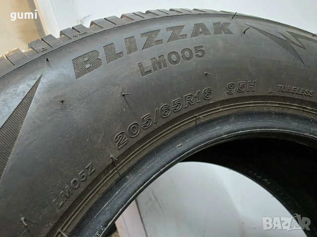 4бр зимни гуми 205/65/16 BRIDGESTONE L05389 , снимка 6 - Гуми и джанти - 54036898