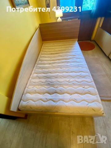 Легло с ракла, чекмеджета и подматрачна рамка + матрак 115/200 – компактно,практично за мaлко жилище, снимка 13 - Други стоки за дома - 54660440