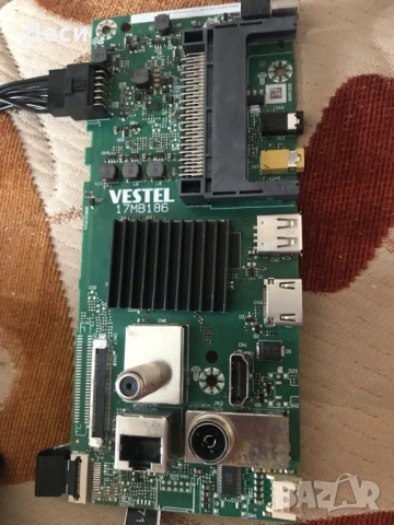 MAIN BOARD ,17MB186 за 43-инчов телевизор JVC LT-43VAF3300, с дисплей VES430UNFH-L3-Z01