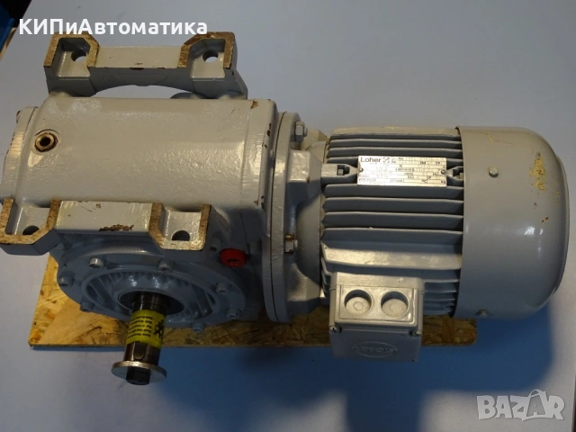мотор редуктор Loher ANCA-090SB-42C STOBER DVW3-3017-100/140-4/2 380V, снимка 8 - Резервни части за машини - 54580409