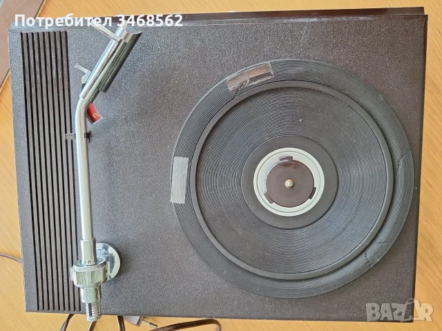 Ретро грамофон Europhon 5050D, снимка 4 - Грамофони - 55664143