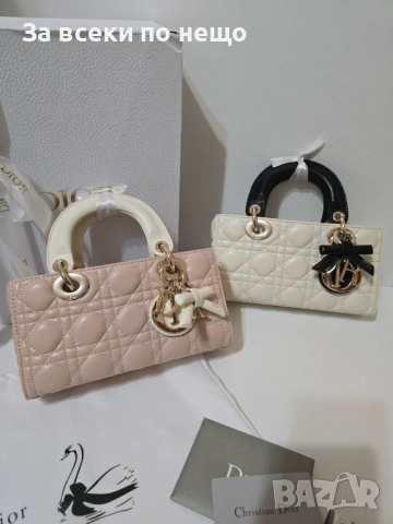 Dior D-Joy Дамска Розова Чанта Код Brand Luxury Fashion5