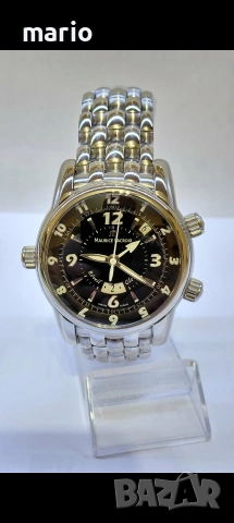 Maurice Lacroix MasterpieceGlobe GMT Alarm , снимка 7 - Мъжки - 54670360