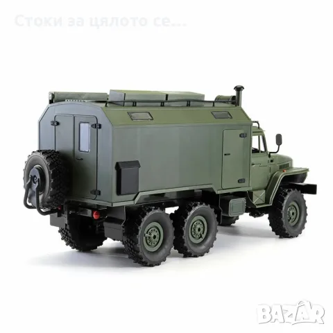 Детска количка тип руски военен камион модел NaughtyDragon с дистанционно, снимка 2 - Коли, камиони, мотори, писти - 55405884