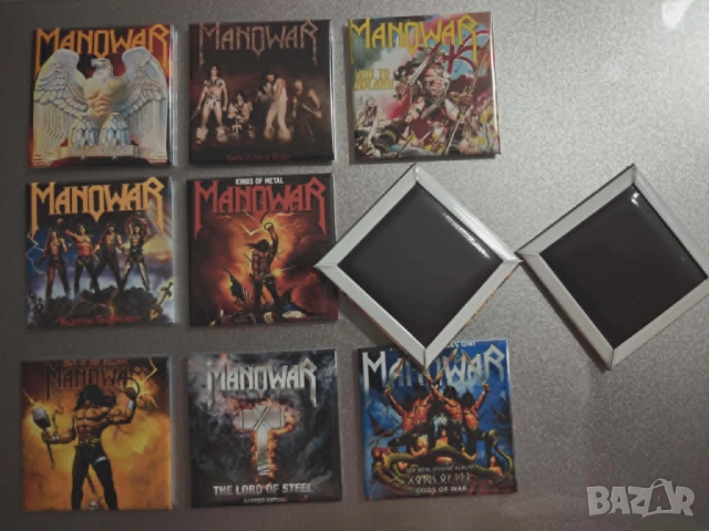MANOWAR Albums Frigo Collection, снимка 3 - Китари - 54045451