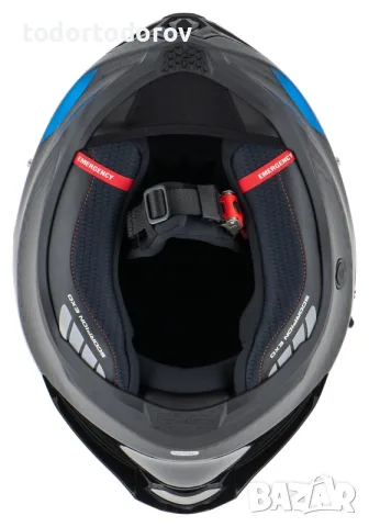 Мото каска SCORPION EXO -1500 AIR SLEEK Red/Black,вградени очила 723.46 лв. / 369.90 €, снимка 2 - Аксесоари и консумативи - 55329005