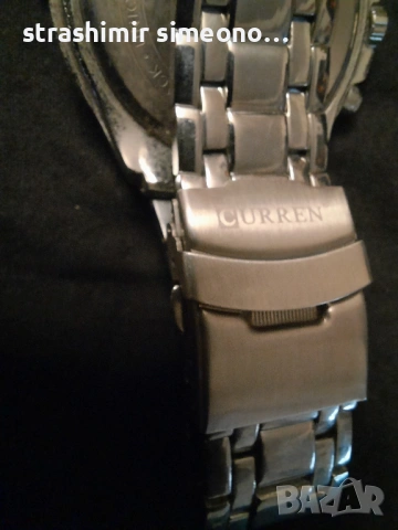 мъжки кварцов хронограф CURREN , снимка 3 - Водоустойчиви - 54524751
