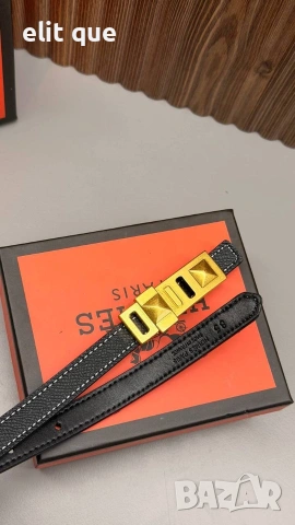 колани от естествена кожа в кутия prada Gucci hermes miu miu , снимка 4 - Колани - 55233620