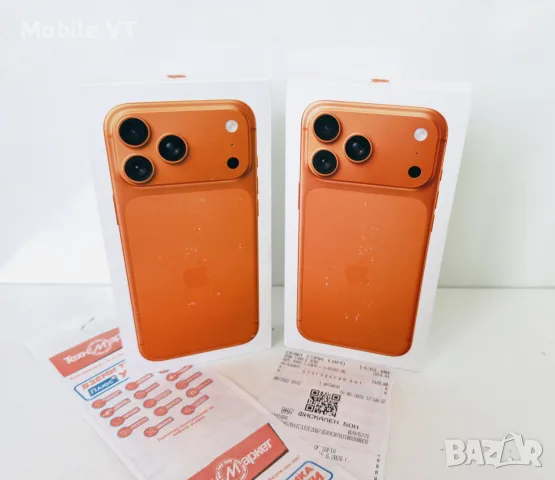 НОВ!iPhone 17 Pro Max 256GB Cosmic Orange 2г.ГАРАНЦИЯ Техномаркет!
