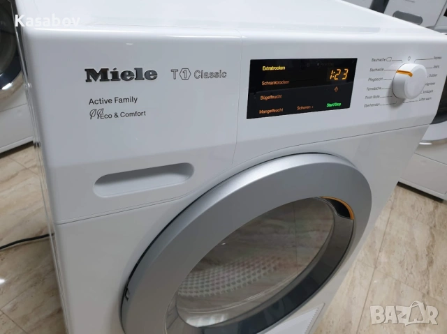 Miele T1 Сушилня с Термопомпа Миеле 12м Гаранция, снимка 3 - Сушилни - 54085684