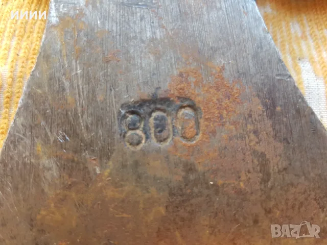 Топор брадва 800 с 2 печата, снимка 3 - Антикварни и старинни предмети - 55423096