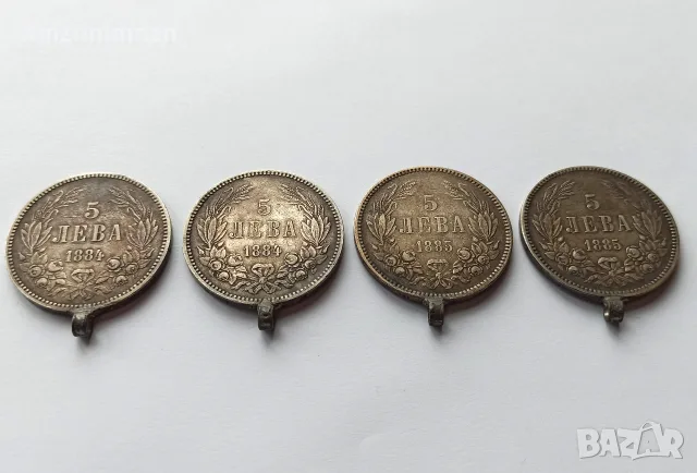 5 лева 1884 1885, снимка 5 - Нумизматика и бонистика - 55316041