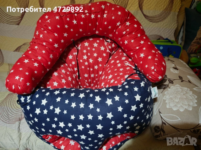 Детски пуф фотьойл, снимка 2 - Мебели за детската стая - 55285546