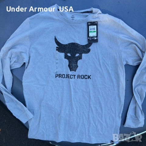 Project Rock • Under Armour USA, снимка 2 - Блузи - 54150778