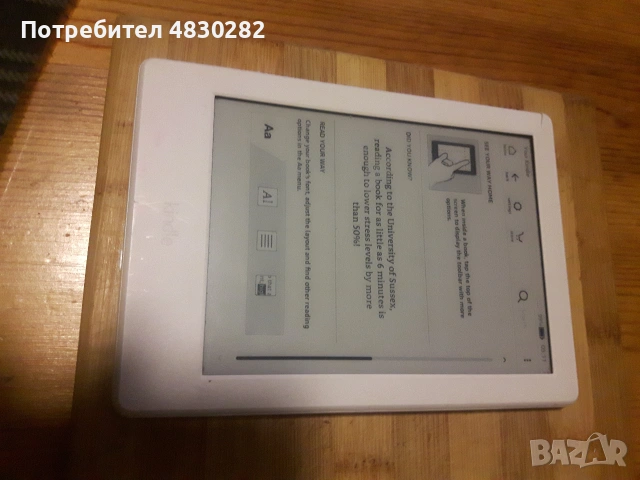 Електронен четец reader Amazon Kindle 8th Generation (2016) SY69JL 6.0000 Wi-Fi E-reader, снимка 8 - Електронни четци - 54978536