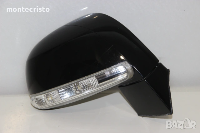 Дясно огледало Chevrolet Captiva (2006-2011г.) с мигач / Шевролет Каптива 8 пина електрическо черно, снимка 3 - Части - 54516442