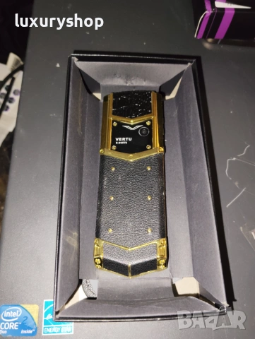 БЕЗПЛАТНА ДОСТАВКА! Vertu Signature Gold + Aligattore Skin, цена: 100 евро, снимка 10 - Vertu - 54975332