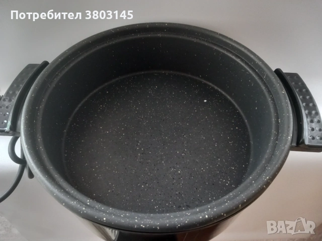 Тенджера електрическа за готвене, снимка 3 - Съдове за готвене - 54656970