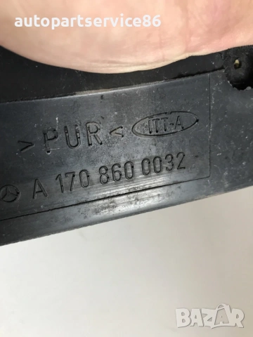 облегалка за глава черна 2.3K за Mercedes SLK R170 (2001) A1708600032 , снимка 2 - Части - 54181937