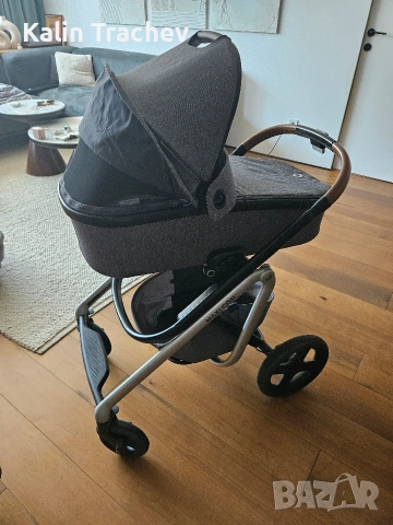 Детска количка Maxi Cosi - Lila + Кошче Maxi Cosi - Oria за новородено, снимка 3 - Детски колички - 55067776