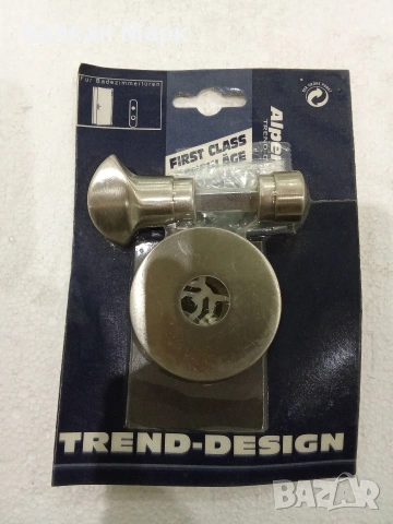 Немска WC врътка / розетка за баня Süd-Metall Plano (7mm