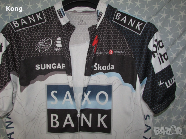 винтидж вело джърси Maratona Dolomites Saxo Bank Skoda колело Specialized Biemme Italy колоездене , снимка 9 - Велосипеди - 55050824
