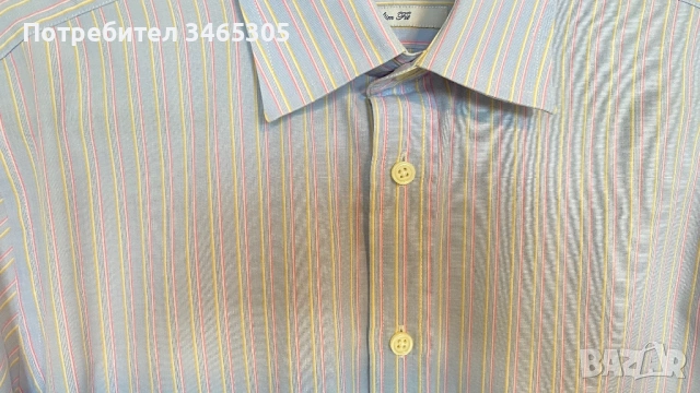 Charles Tyrwitt мъжка памучна риза , снимка 7 - Ризи - 54663035