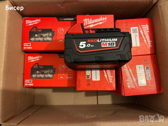 Нови батерииМилуоки Milwaukee 