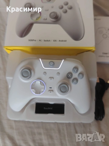 Нов Easy SMX X05Pro джойстик съвместим с PC/NS/Android/TV, снимка 3 - Джойстици и геймпадове - 53997614