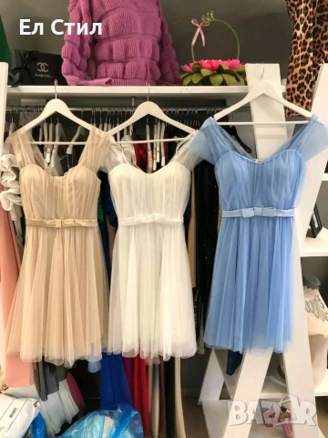 🌹Дамска рокля С тюл., снимка 2 - Рокли - 53961283