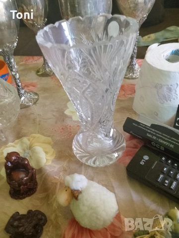 кристална ваза 